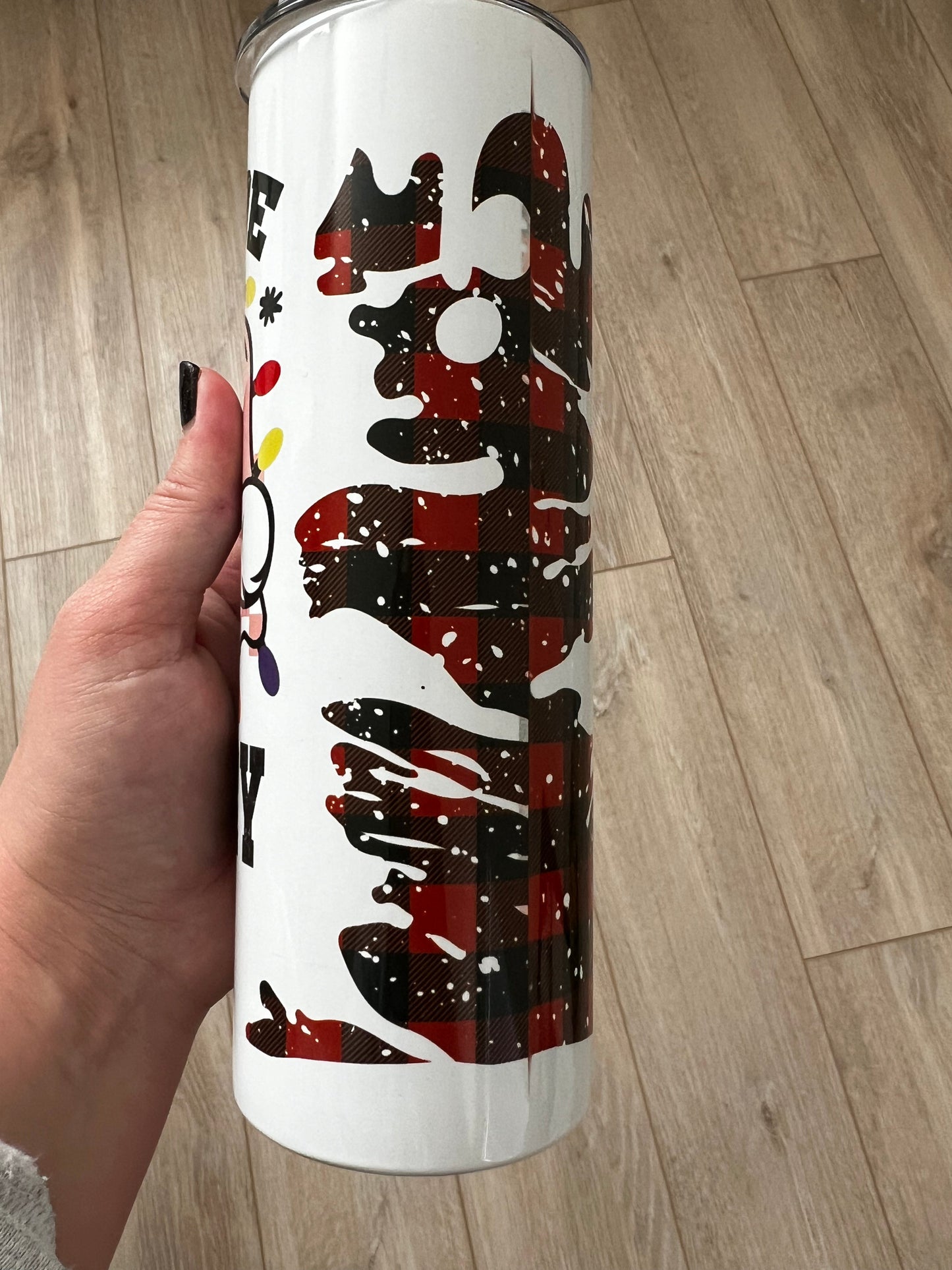 Dead Inside But Merry 20 oz Tumbler