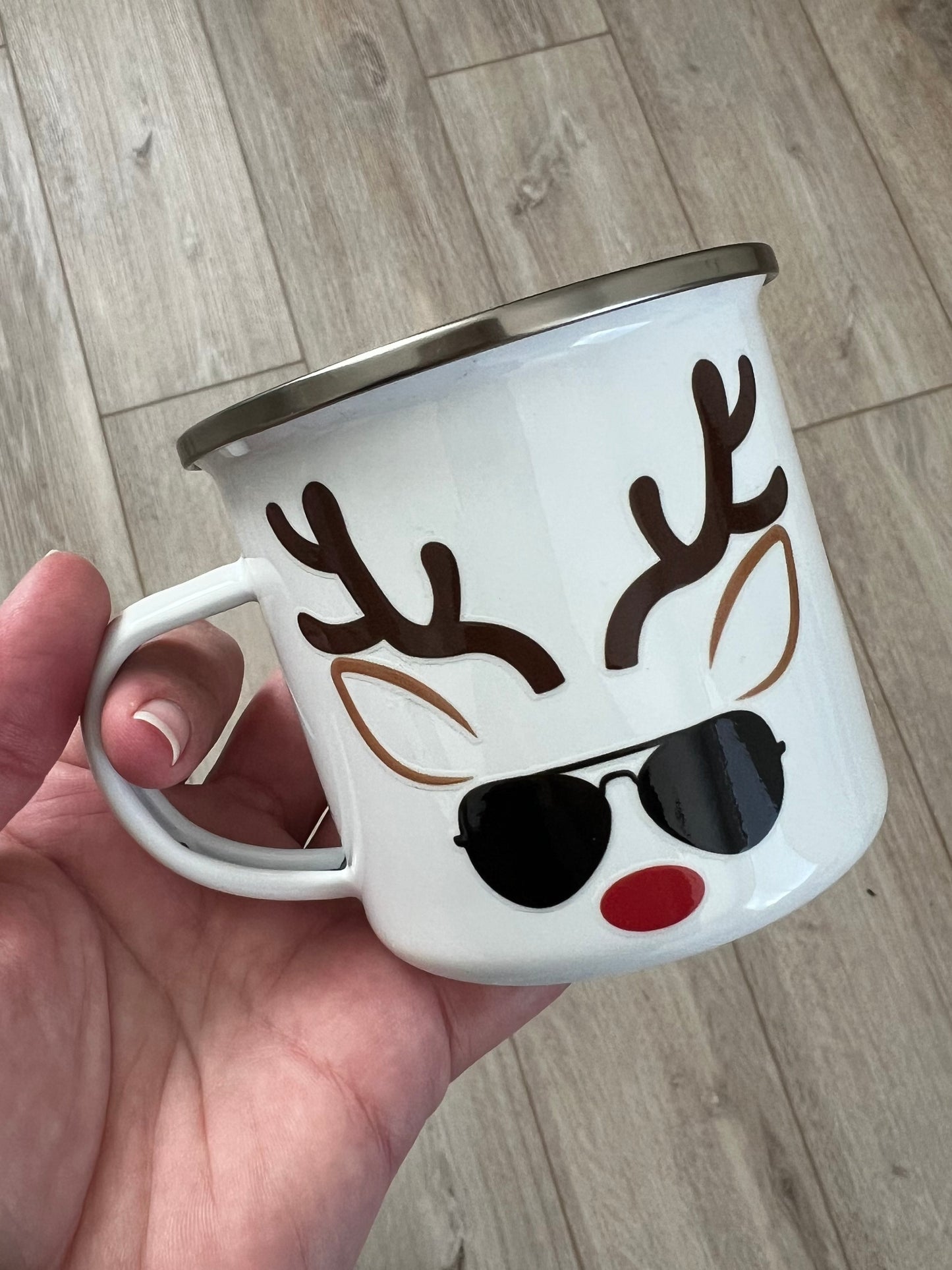 Kids' Christmas 12 oz Enamel Mug