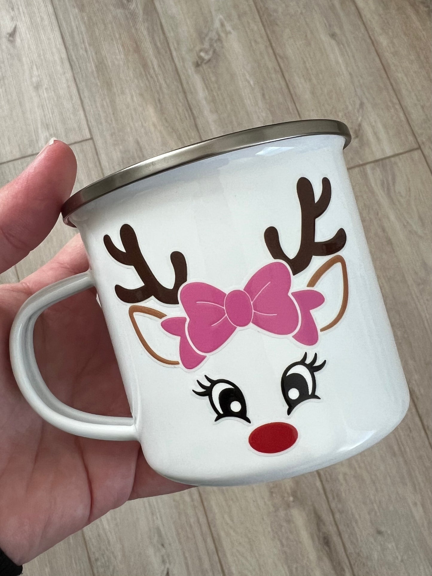 Kids' Christmas 12 oz Enamel Mug