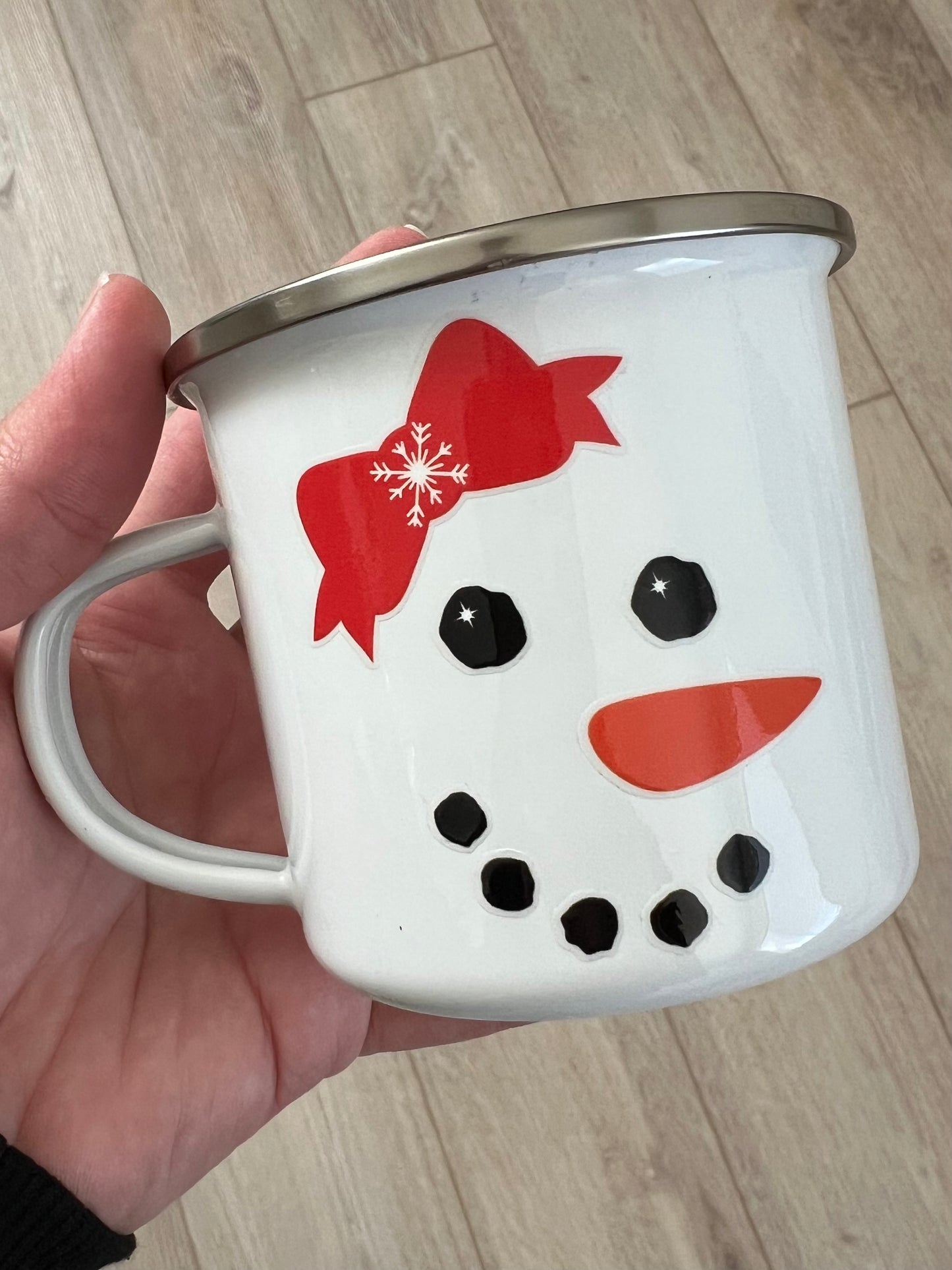 Kids' Christmas 12 oz Enamel Mug