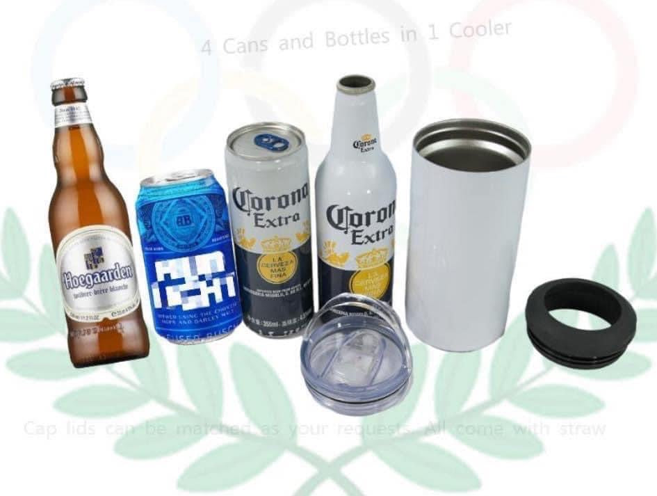 F*** This 4 in 1 Sublimation Can Cooler