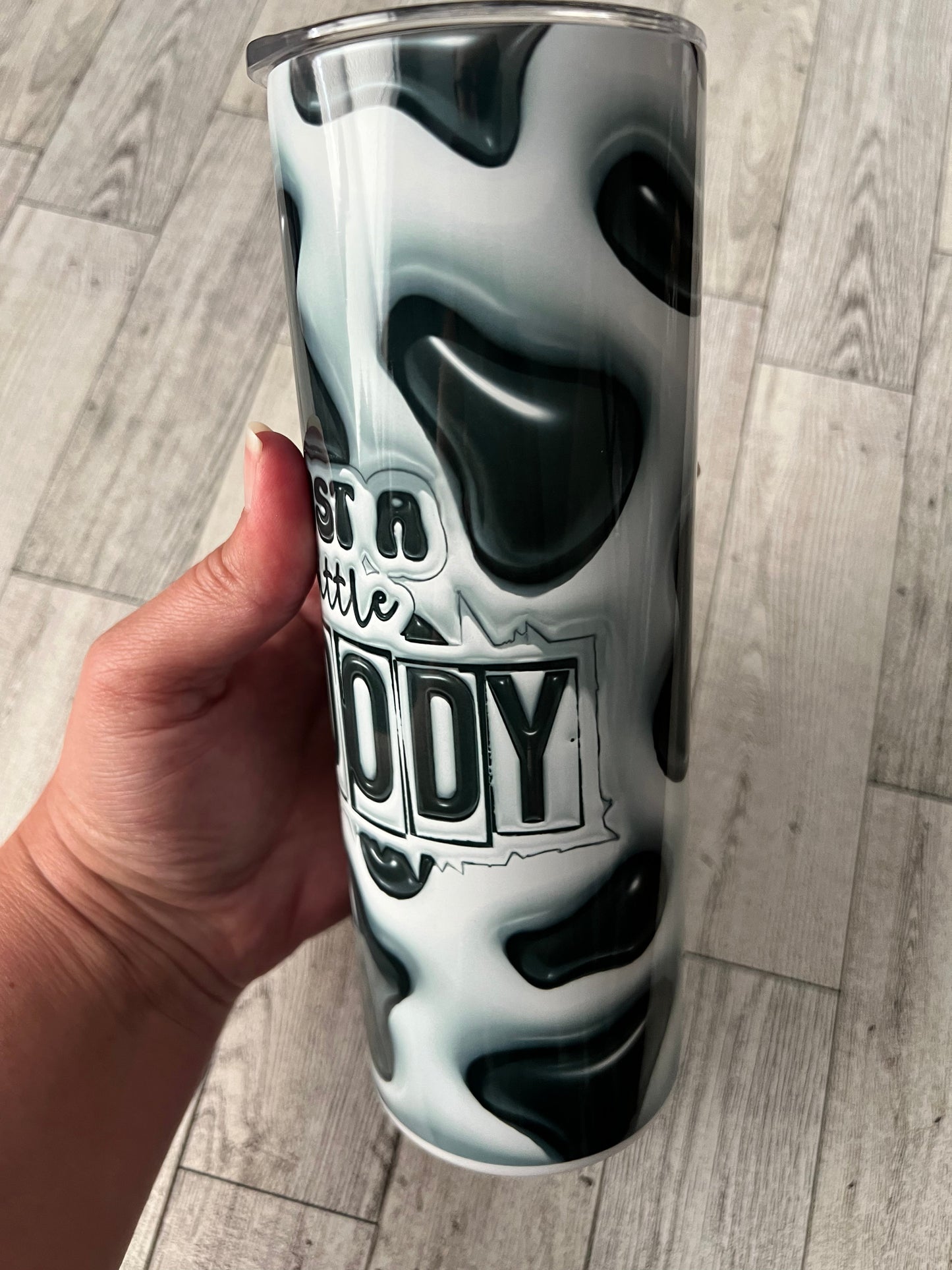 Just a Little Moody 20 oz Sublimation Insulated Tumbler