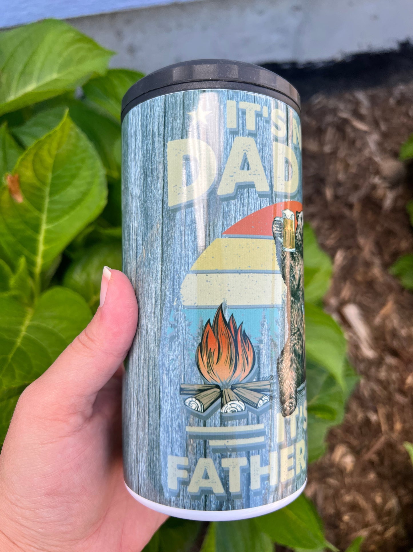 It's Not a Dad Bod 4 in 1 Sublimation Can Cooler