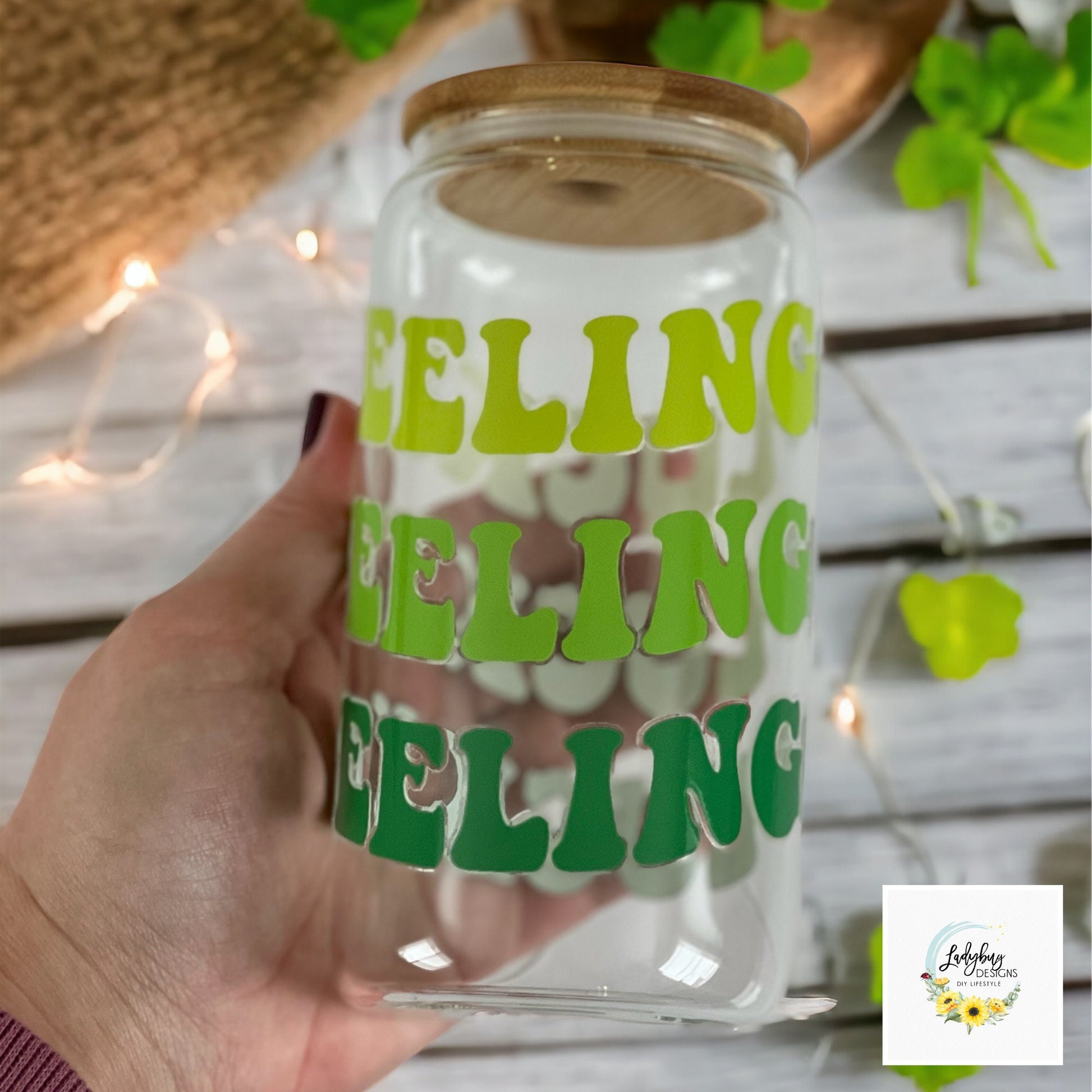 St Patricks Day Cup, Shamrock Libbey, Lucky Charm Glass, Irish Beer Can Glass, Green Ice Coffee Cup, Lucky Iced Coffee, St Pattys Day Libbey, St Patricks Day Gift, Clover Glass Can, Lucky Green Libbey, Four Leaf Clover Cup, Luck of the Irish, Shamrock St Pats Cup