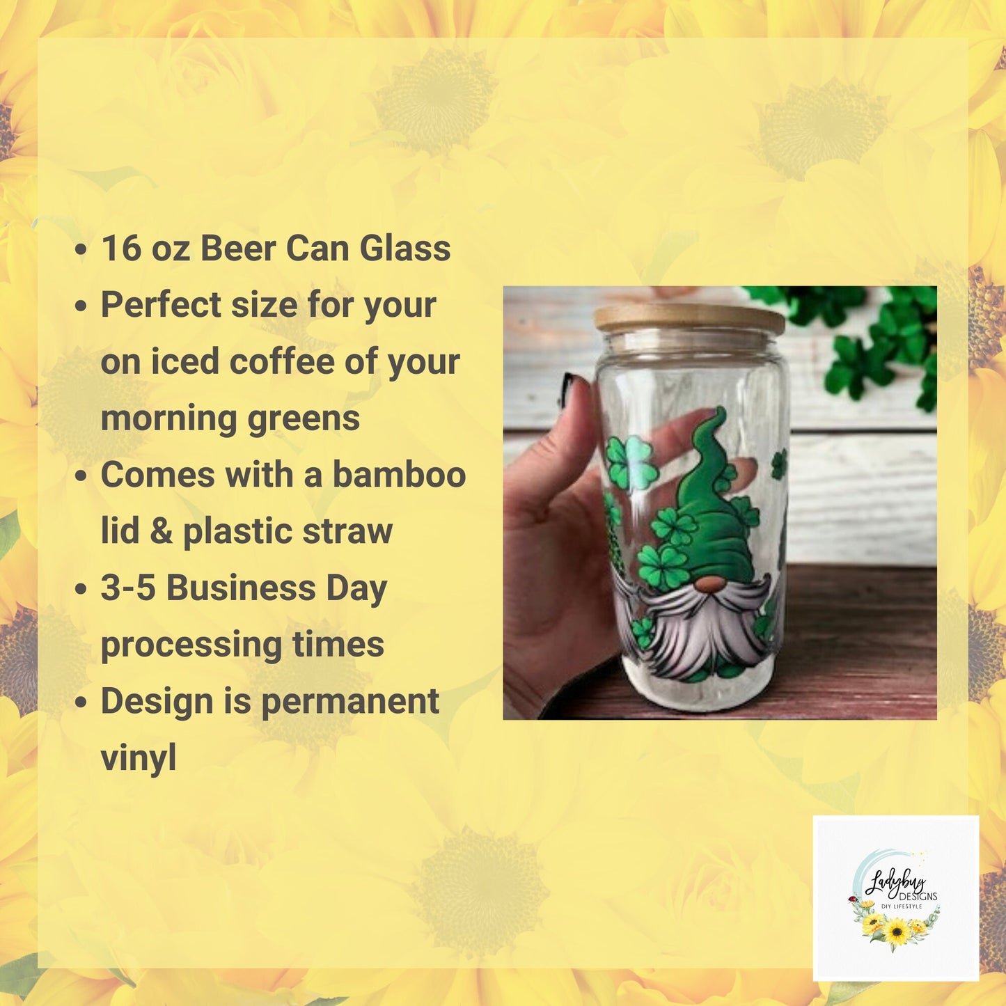 St Patricks Libbey, Lucky Beer Can Glass, Shamrock Libbey, Lucky Charm Glass, Irish Beer Can Glass, Green Ice Coffee Cup, Lucky Iced Coffee, St Pattys Day Glass, St Patricks Day Gift, Clover Glass Can, Lucky Green Libbey, Four Leaf Clover Cup, Luck of the Irish, Shamrock St Pats Cup