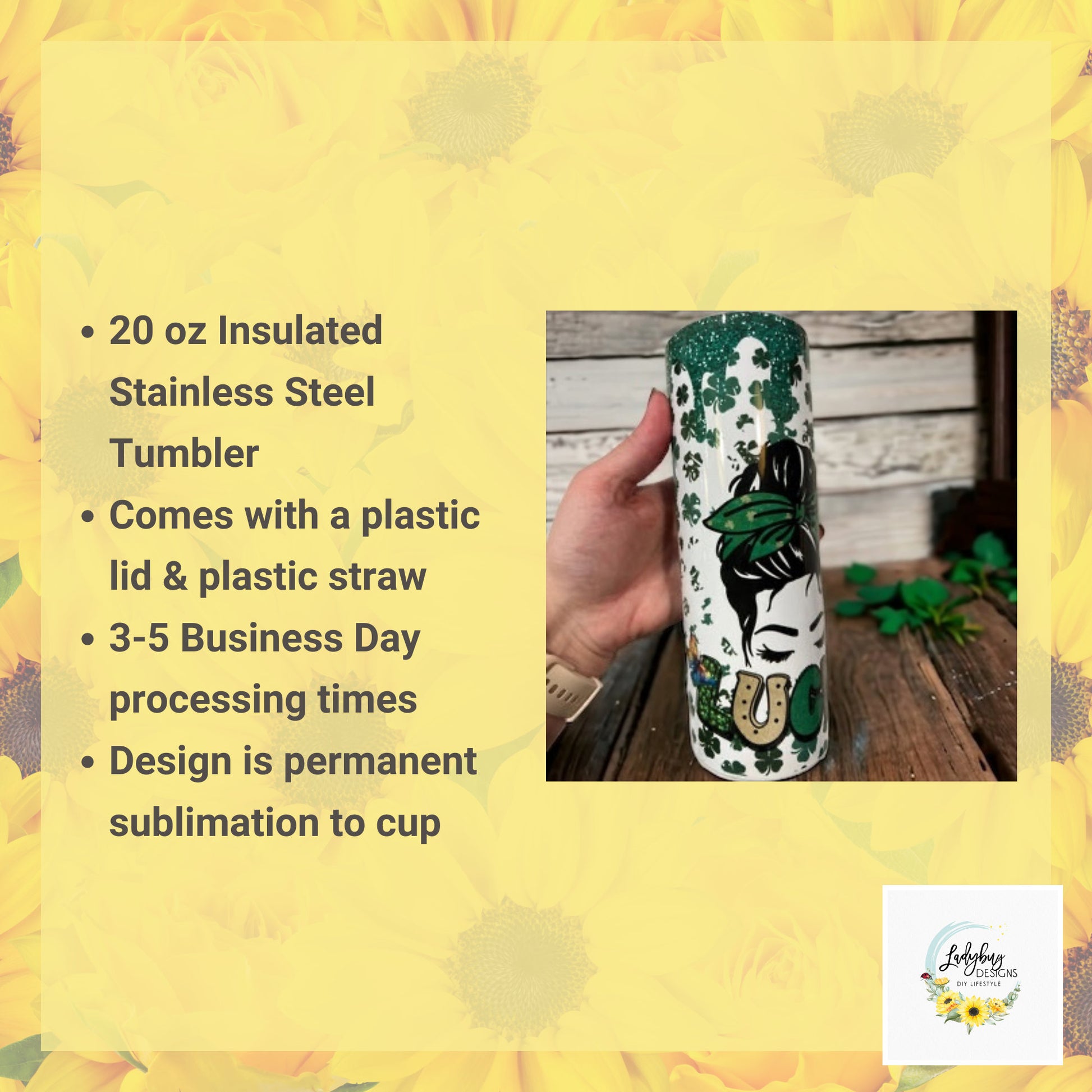 St Patricks Tumbler, Messy Bun Tumbler, Green Irish Tumbler, Four Leaf Clover Mug, St Pats Day Tumbler, Luck of the Irish, St Pats Day Gift, Shamrock Tumbler, Tumbler with Lid, Iced Coffee Tumbler, My Lucky Charm, St Pats Day Cups, Messy Bun Lucky Mom