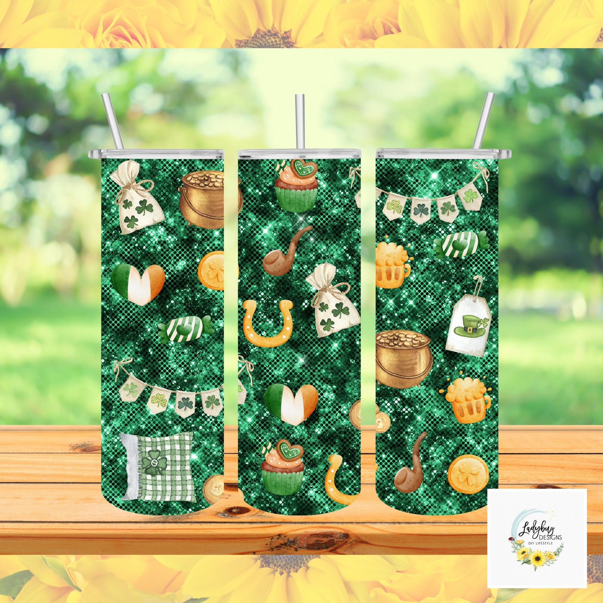 St Patricks Tumbler, Pot of Gold Tumbler, Green Irish Tumbler, Four Leaf Clover Mug, St Pats Day Tumbler, Luck of the Irish, St Pats Day Gift, Shamrock Tumbler, Tumbler with Lid, Iced Coffee Tumbler, My Lucky Charm, St Pats Day Cups, Lucky Pot of Gold