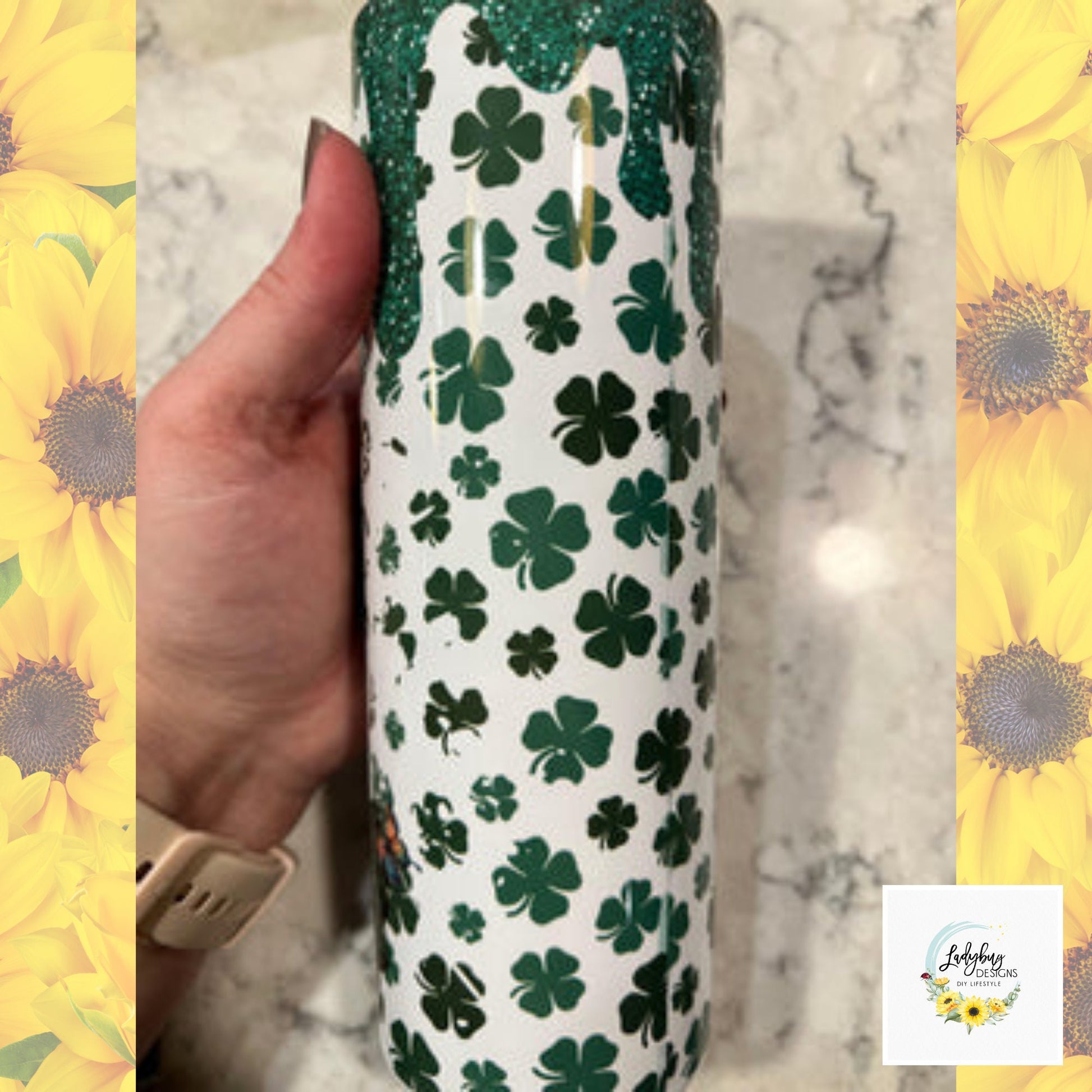 St Patricks Tumbler, Messy Bun Tumbler, Green Irish Tumbler, Four Leaf Clover Mug, St Pats Day Tumbler, Luck of the Irish, St Pats Day Gift, Shamrock Tumbler, Tumbler with Lid, Iced Coffee Tumbler, My Lucky Charm, St Pats Day Cups, Messy Bun Lucky Mom