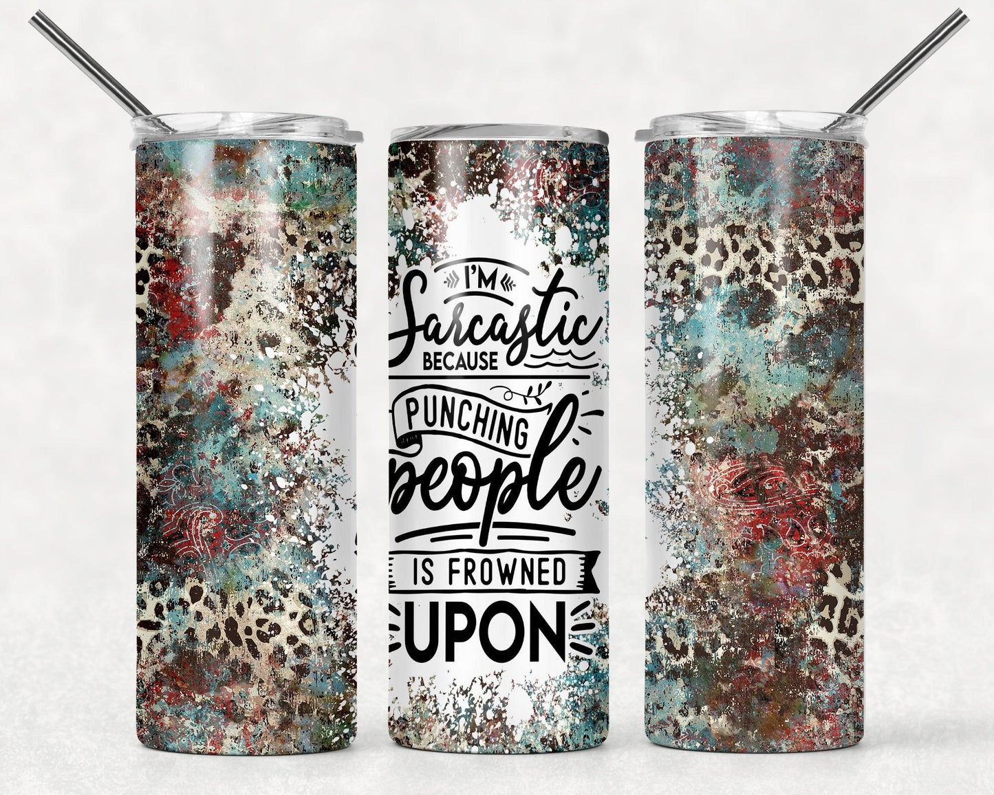 Ready to Ship! Sarcastic 20 oz Sublimation Insulated Tumbler - Ladybug Designs, DIY Lifestyle