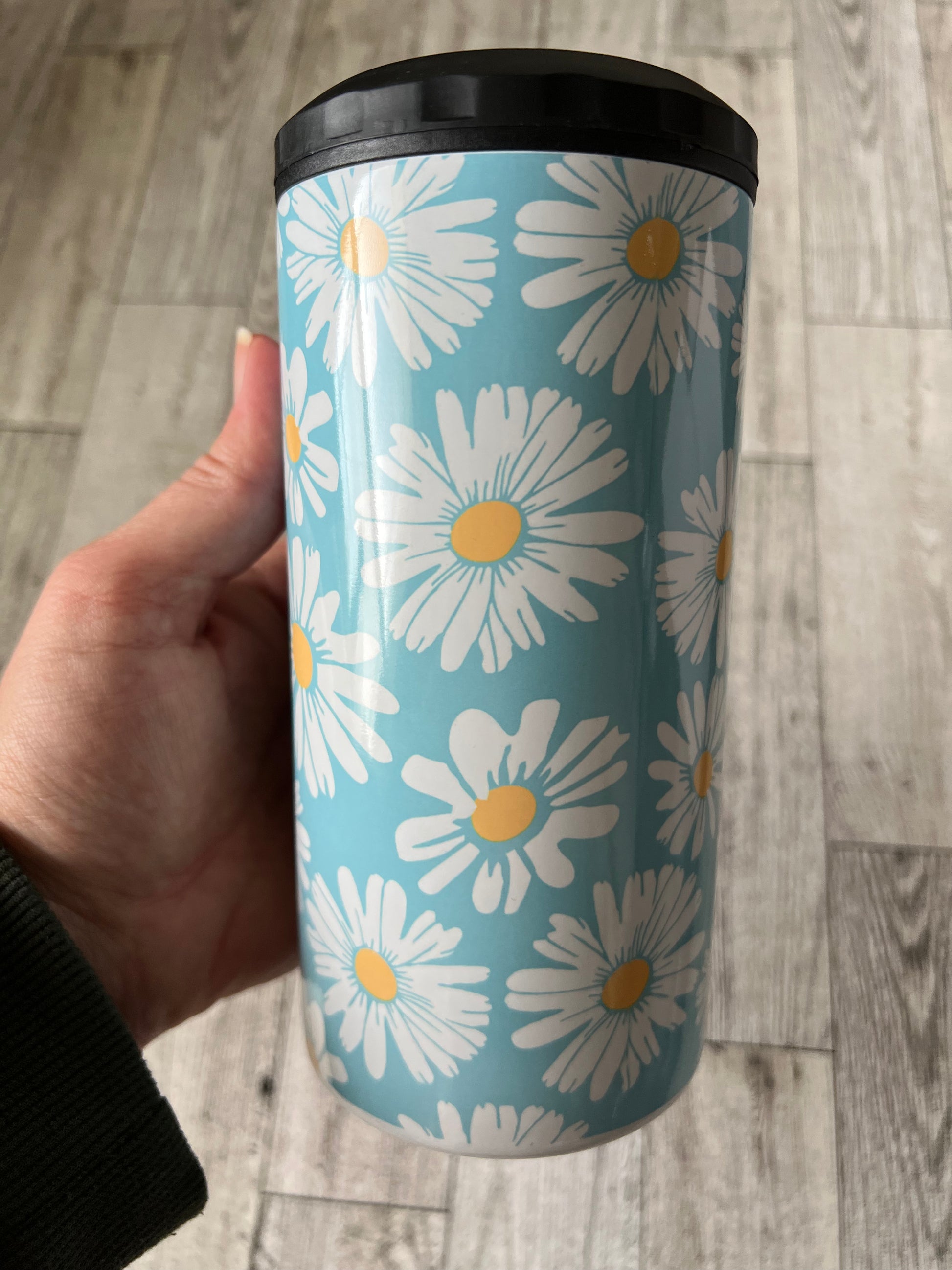 Ready to Ship! 4 in 1 Daisy Sublimation Can Cooler - Ladybug Designs, DIY Lifestyle