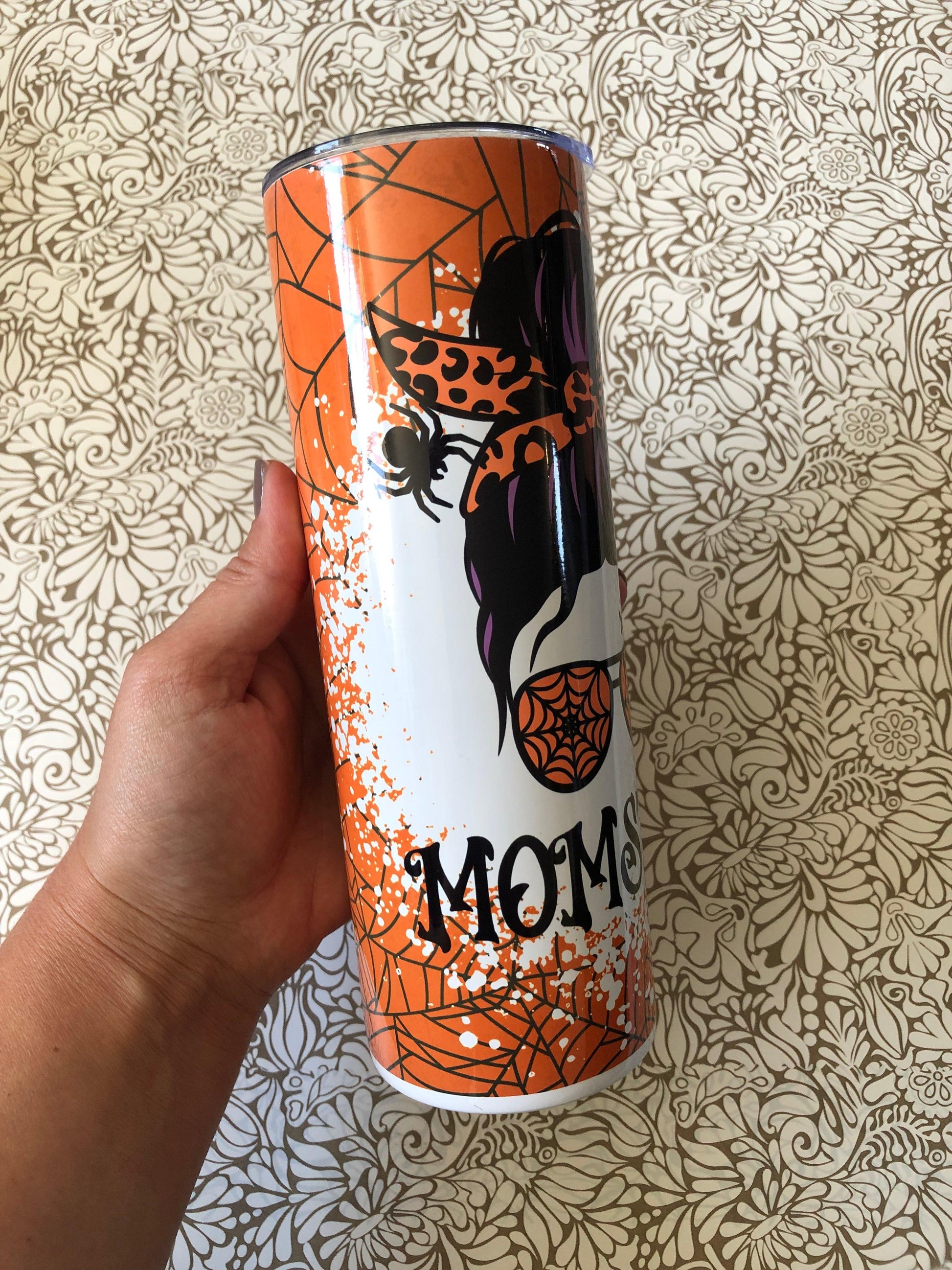 Ready to Ship! Momster 20 oz Sublimation Insulated Tumbler - Ladybug Designs, DIY Lifestyle