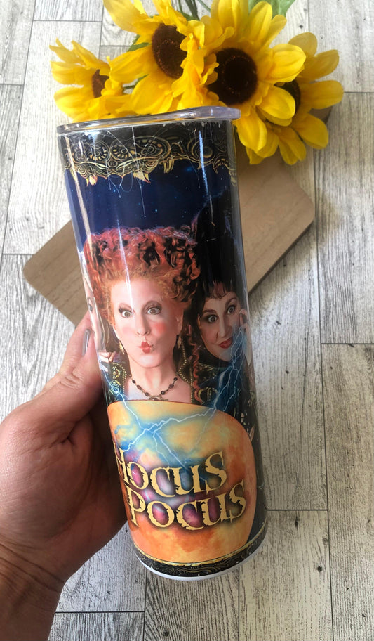 Ready to Ship! Hocus Pocus Gold 20 oz Sublimation Insulated Tumbler - Ladybug Designs, DIY Lifestyle