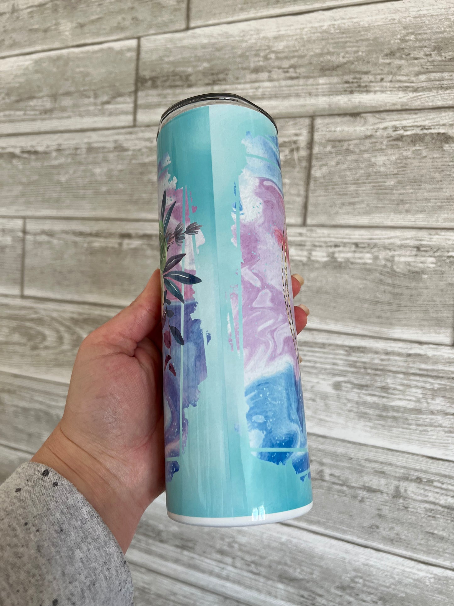 Hello Spring 20 oz Sublimation Insulated Tumbler