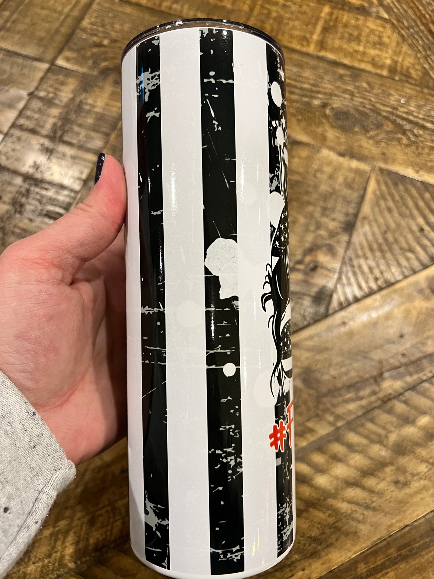 Ready to Ship! Fire Wife 20 oz Sublimation Insulated Tumbler - Ladybug Designs, DIY Lifestyle