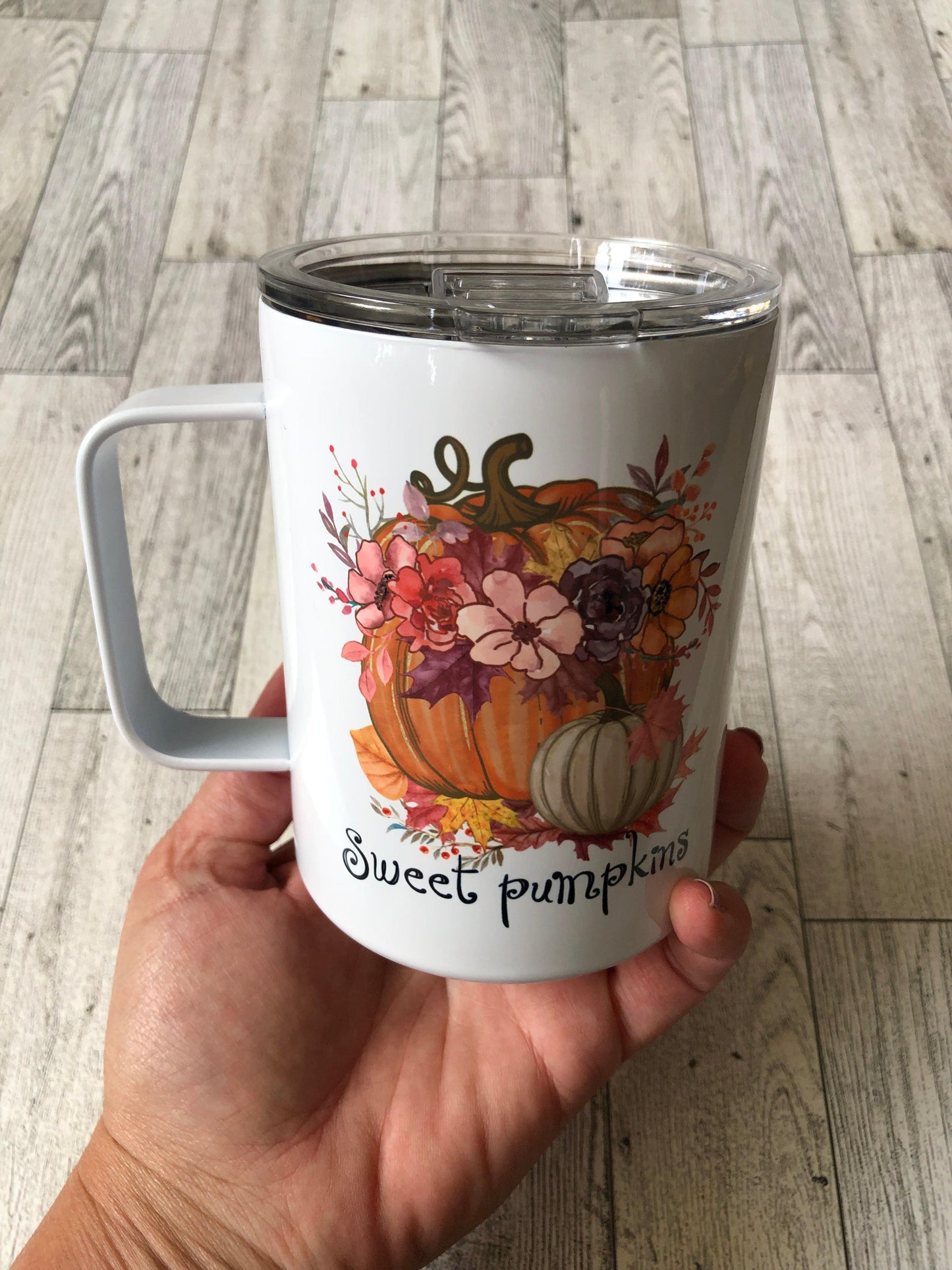 Ready to Ship! Sweet Pumpkins 10 oz Coffee Mug - Ladybug Designs, DIY Lifestyle