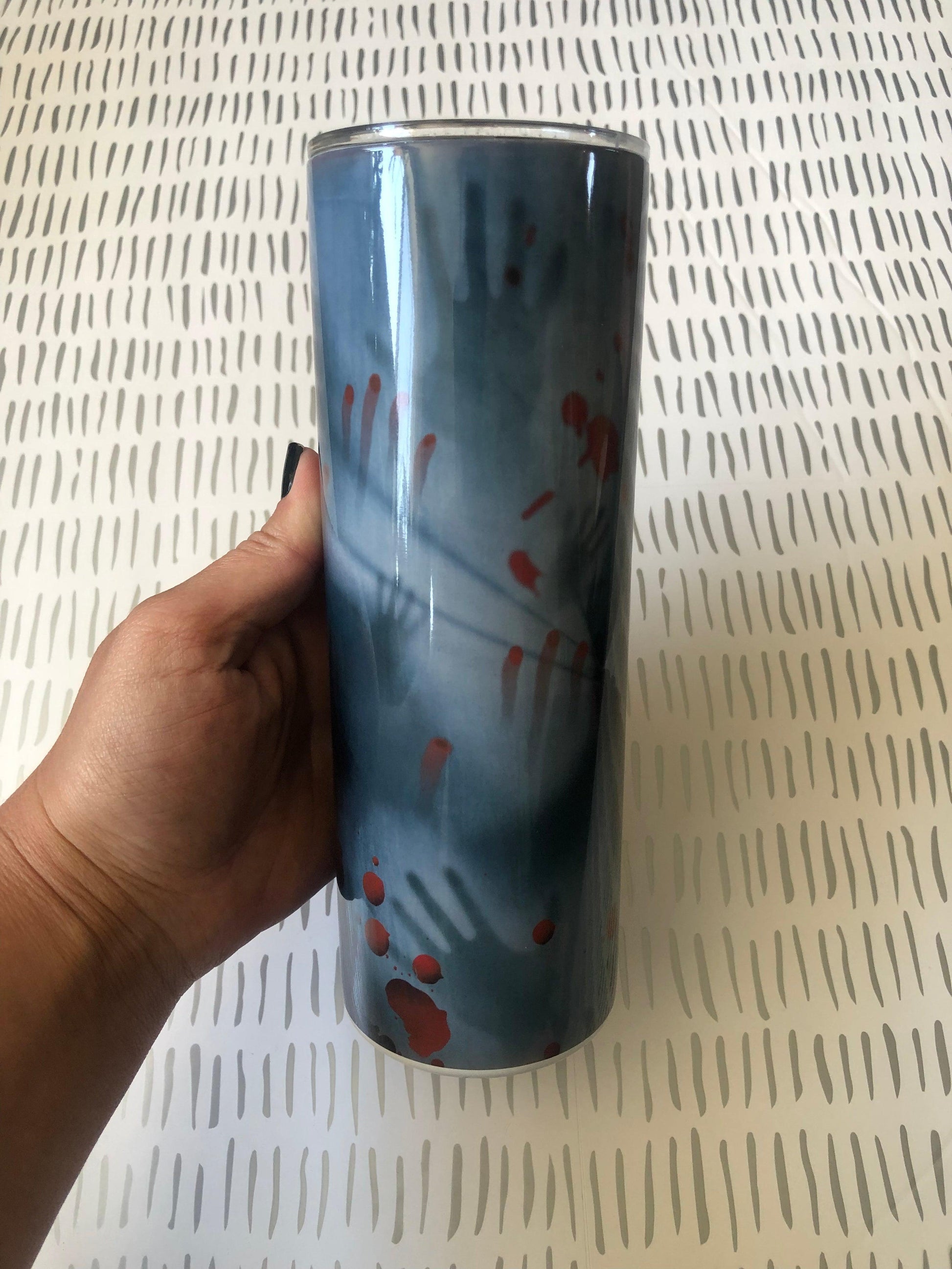 Ready to Ship! Horror 20 oz Sublimation Insutlated Tumbler - Ladybug Designs, DIY Lifestyle