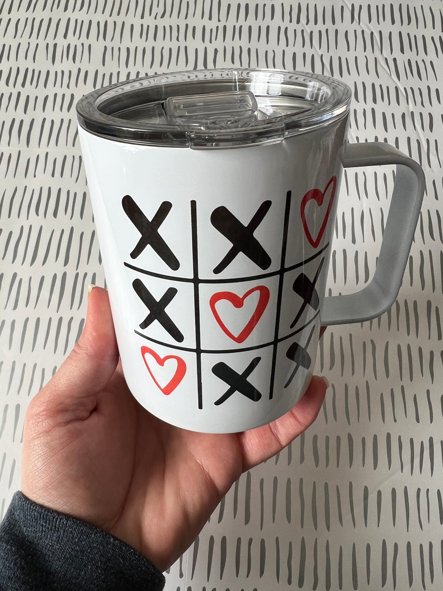 Ready to Ship! XOXO 10 oz Sublimation Coffee/Camp Mug - Ladybug Designs, DIY Lifestyle