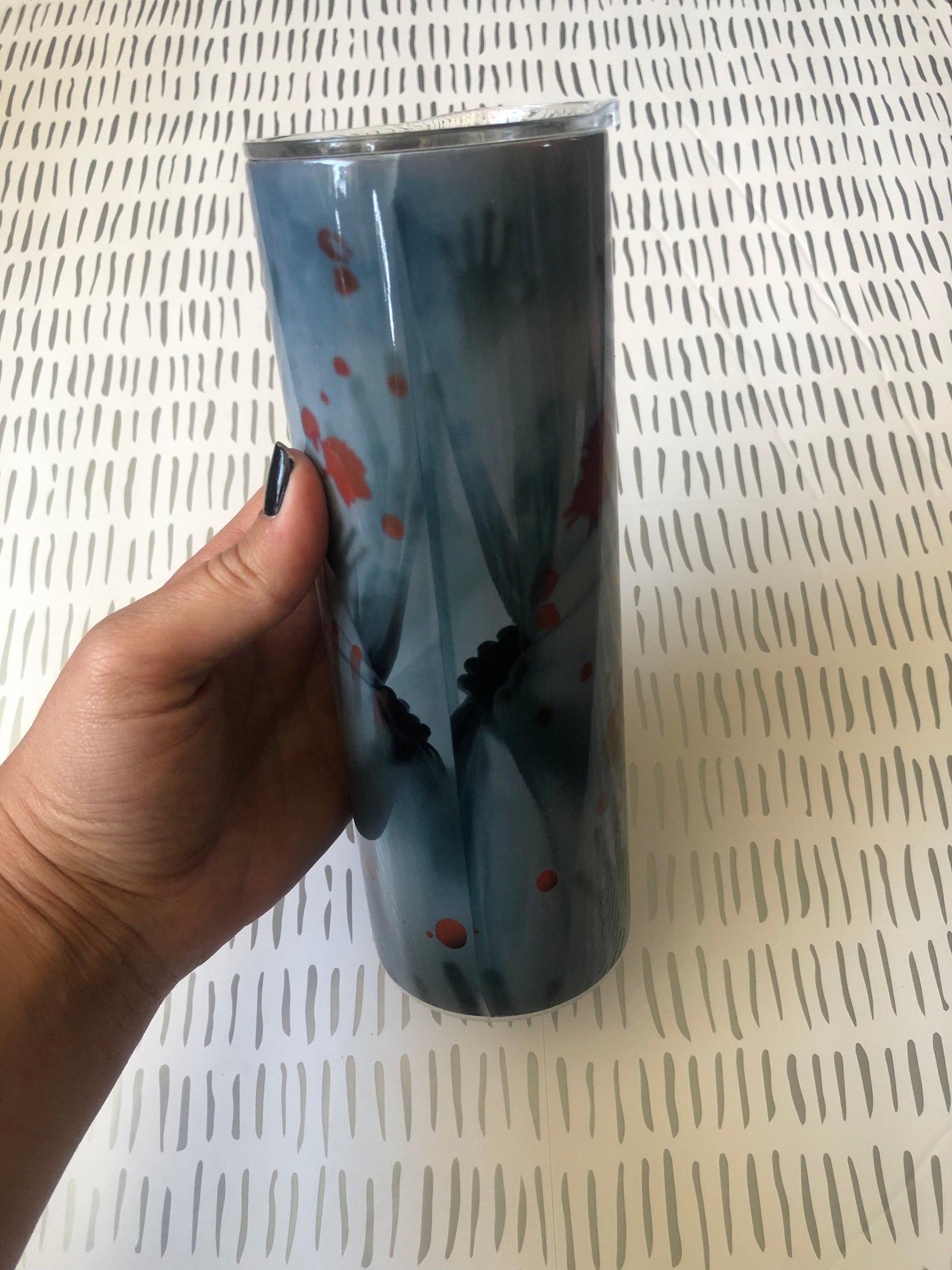 Ready to Ship! Horror 20 oz Sublimation Insutlated Tumbler - Ladybug Designs, DIY Lifestyle