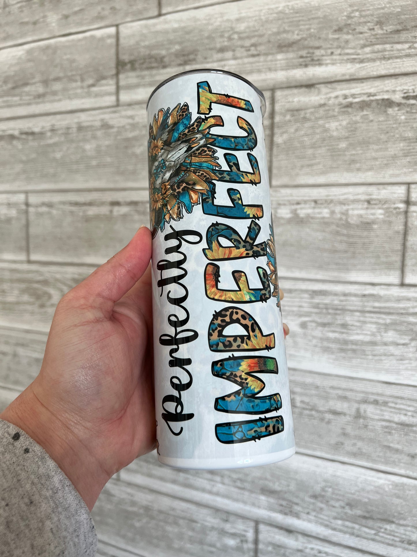 Perfectly Imperfect 20 oz Sublimation Insulated Tumbler