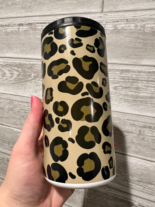 Leopard 4 in 1 Sublimation Can Cooler