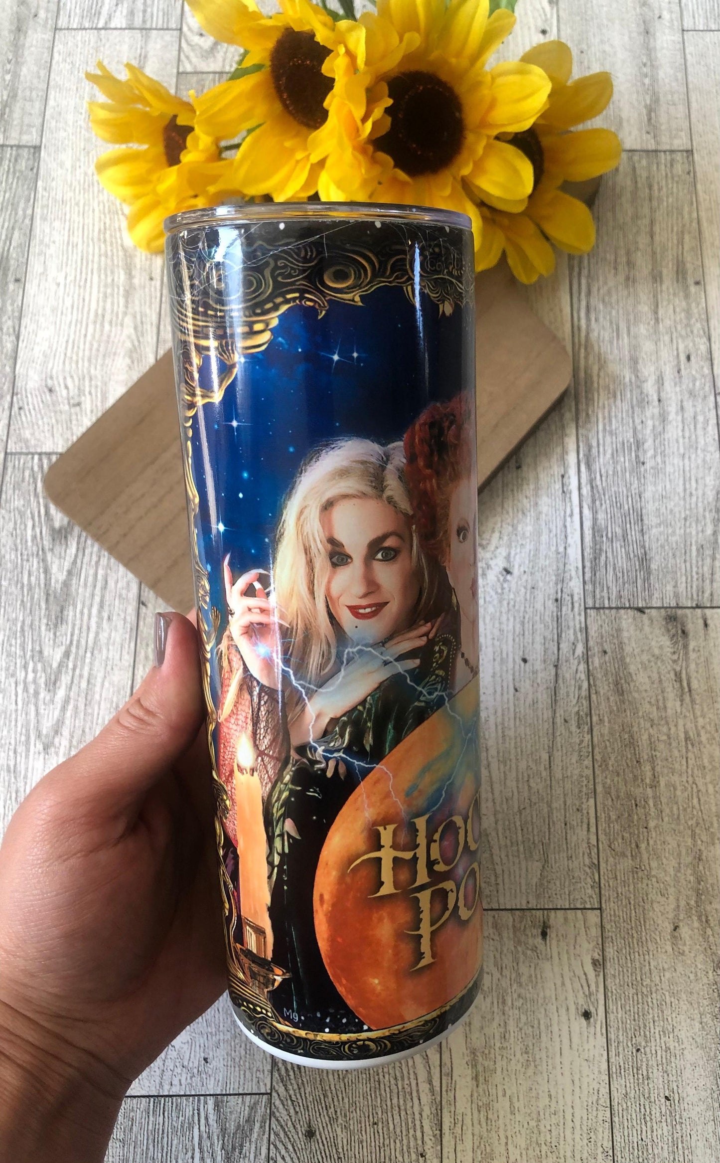 Ready to Ship! Hocus Pocus Gold 20 oz Sublimation Insulated Tumbler - Ladybug Designs, DIY Lifestyle