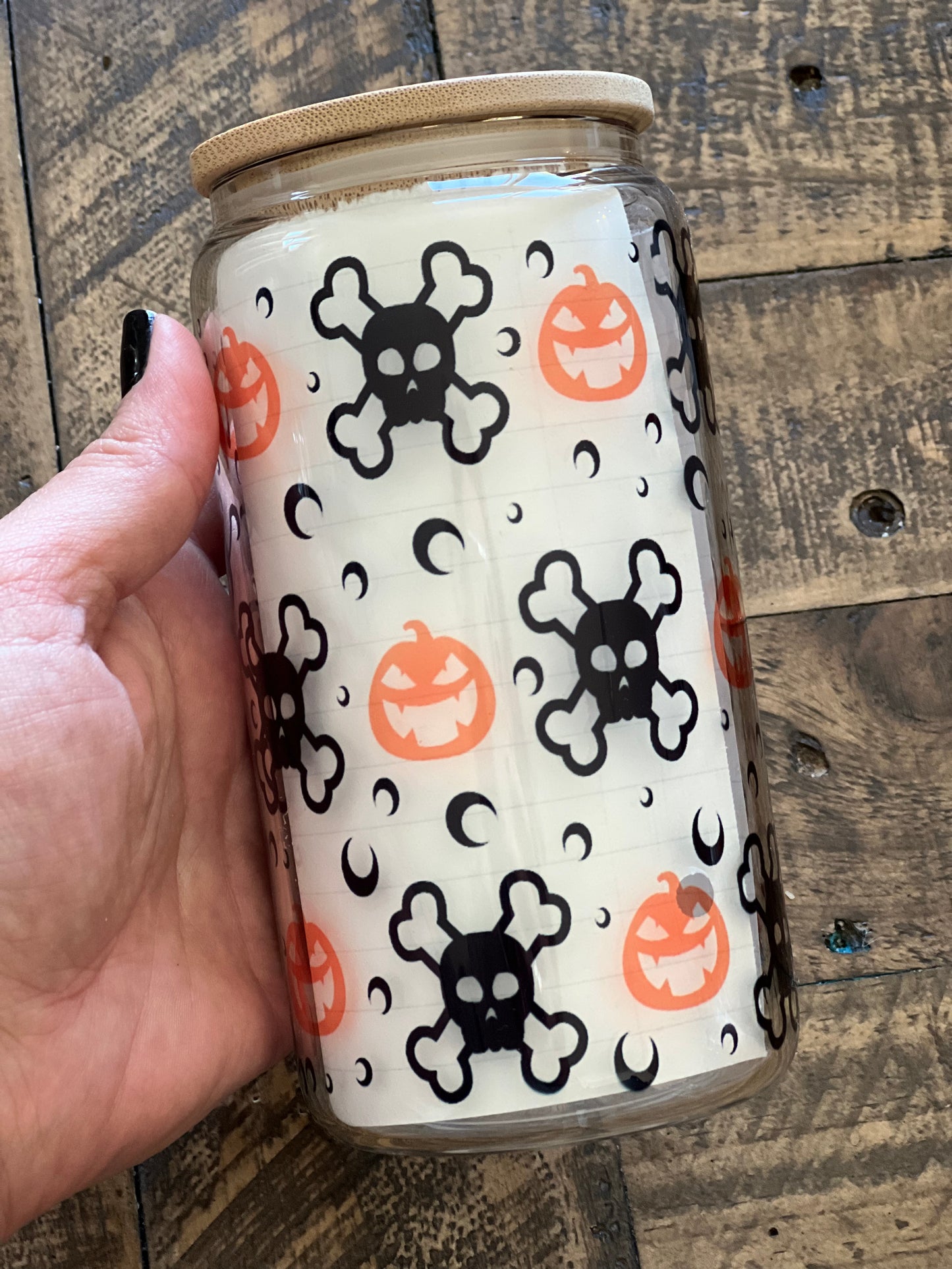 Ready to Ship! Witches Brew 16 oz Beer Can Glass - Ladybug Designs, DIY Lifestyle