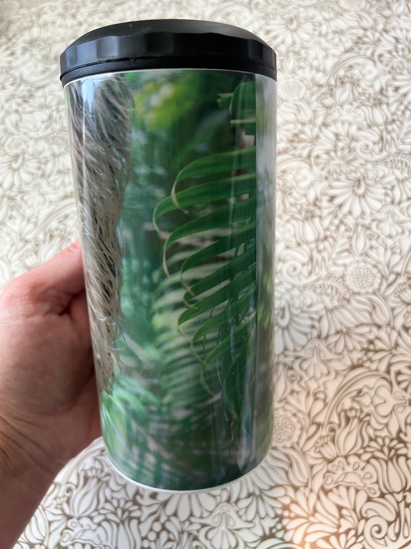 Ready to Ship! 4 in 1 Sloth Sublimation Can Cooler - Ladybug Designs, DIY Lifestyle