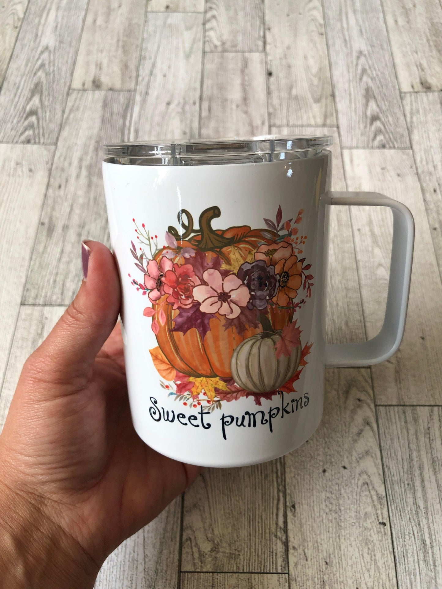 Ready to Ship! Sweet Pumpkins 10 oz Coffee Mug - Ladybug Designs, DIY Lifestyle