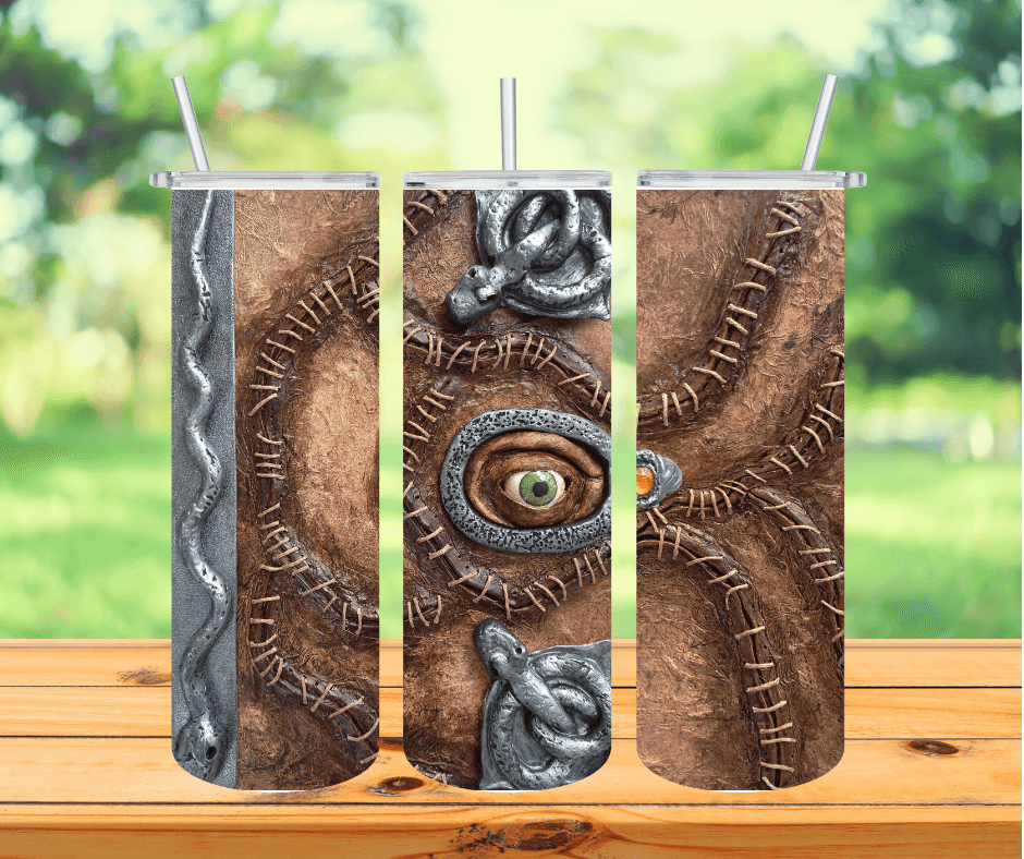 Ready to Ship! Spell Book 20 oz Sublimation Insulated Matte Tumbler - Ladybug Designs, DIY Lifestyle